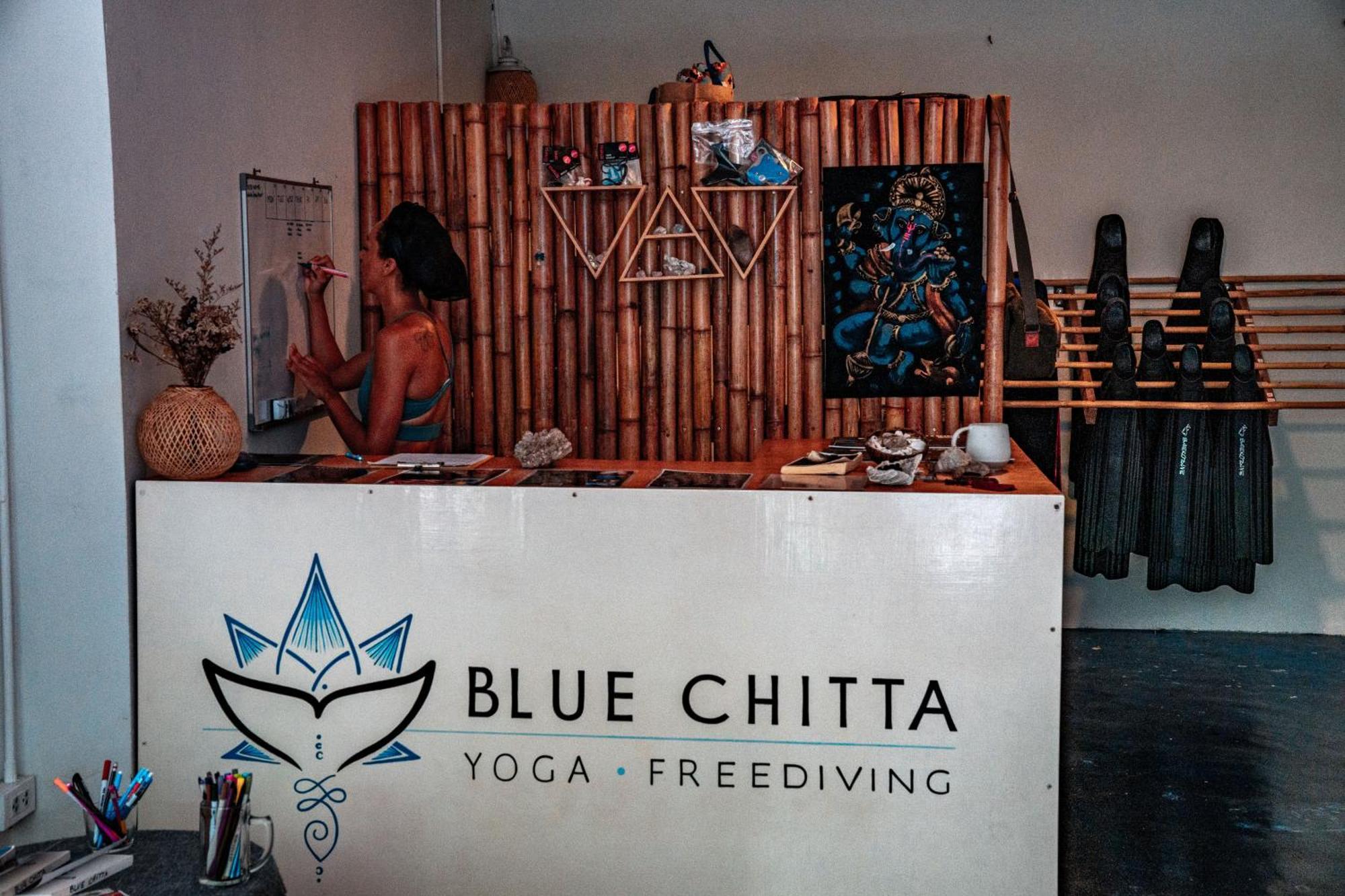 Blue Chitta Yoga & Freediving Vandrarhem Koh Tao Exteriör bild